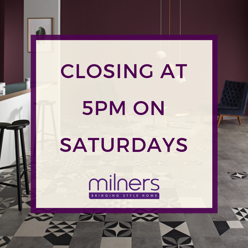 New Saturday Closing Time